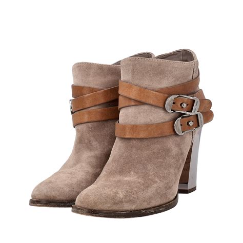 jimmy choo grey suede boots